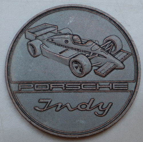 Porsche kalender medaille - porsche,
