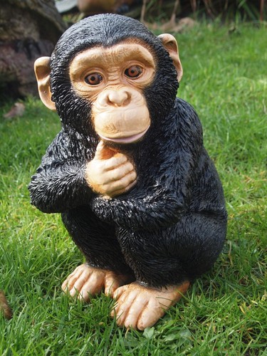 Schimpanse deko figur affe - deko,