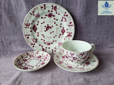 AW August Warnecke PURPUR Teegedeck 4 teile Teetasse Teller ### Teeservice