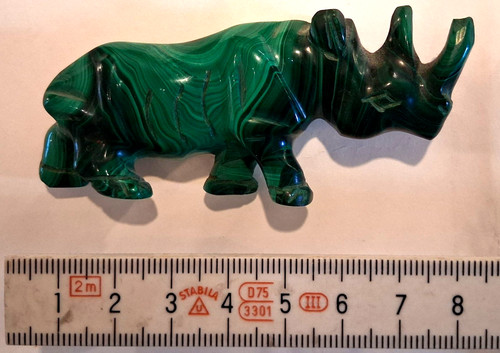 Nashorn kleine figur aus - nashorn,