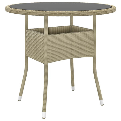 Vidaxl gartentisch ø80x75 - gartentisch, cm