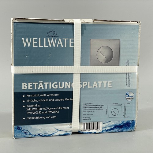 Wellwater betätigungsplatte - wellwater,
