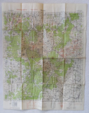 Heereskarte Russland Shisdra 1942 Wehrmacht Befestigungskarte 1:100000 Odessa