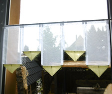 Scheibengardinen Fenster  80cm