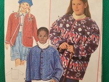 Burda Schnittmuster Jacke  Kinder  Gr.  116-176