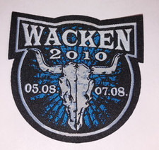 Wacken 2010 WOA Patch Aufnäher ca. 8x7 cm Nr.2006 Kutte Festival Unbenutzt
