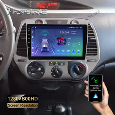 2+32GB Android 14 Autoradio CarPlay Navi BT für HYUNDAI i20 Manual AC 2008-2011