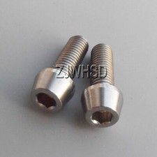 2pcs M7 x 20mm Titanium