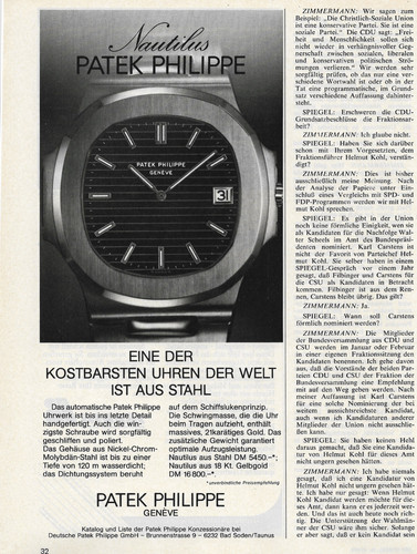Patek philippe nautilus 70er - patek,