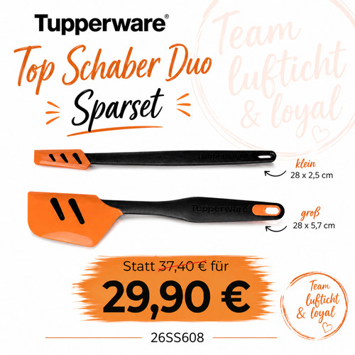 Tupperware topschaber duo - tupperware,