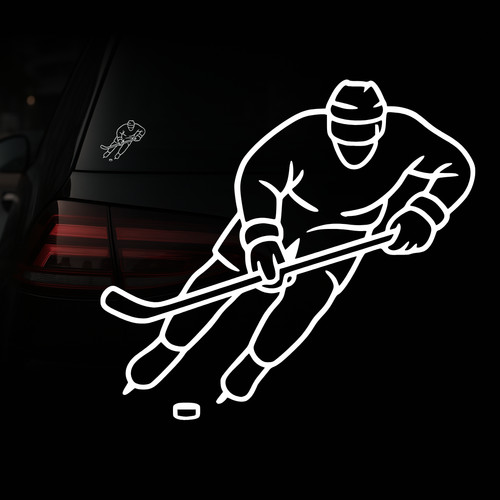 Auto aufkleber eishockey - aufkleber, |