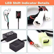 Motorrad Ganganzeige Rot LED