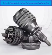 Schraubendreher Alu - Set - Satz,  Bits Magazin Kreuz Schlitz , Werkzeug