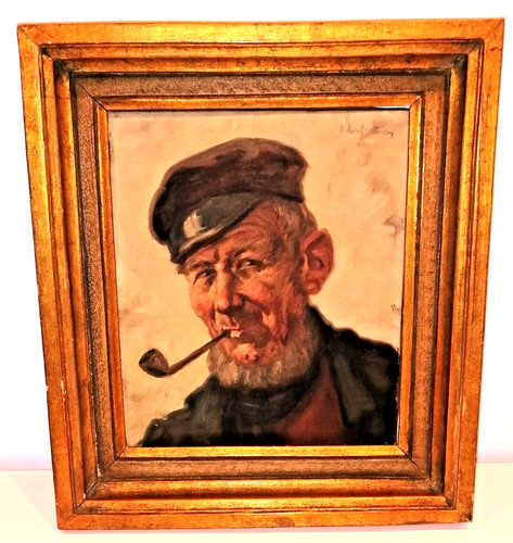 ölgemälde otto strassmann - otto,