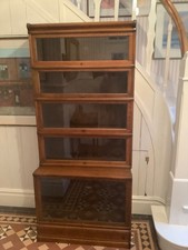 Original Globe Wernicke Bücherschrank Eiche massiv ca. 1920