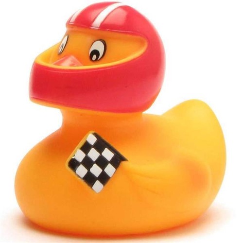 Badeente rennfahrer - badeente,