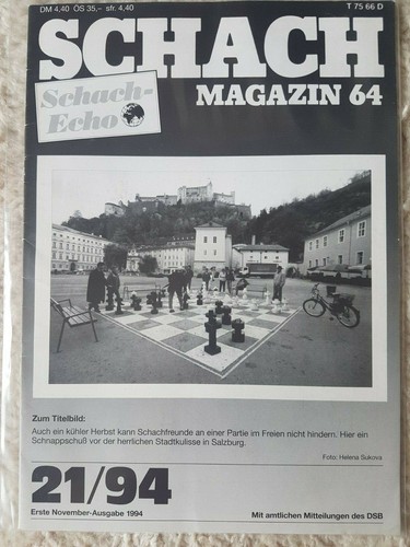 Schach magazin jahrgang - 64,