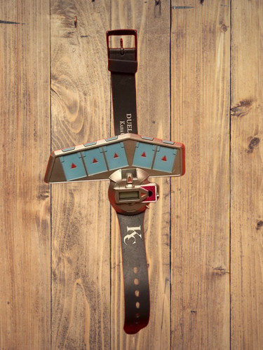 Duel disk armbanduhr - disk,