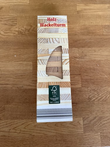 Holz wackelturm - wackelturm,