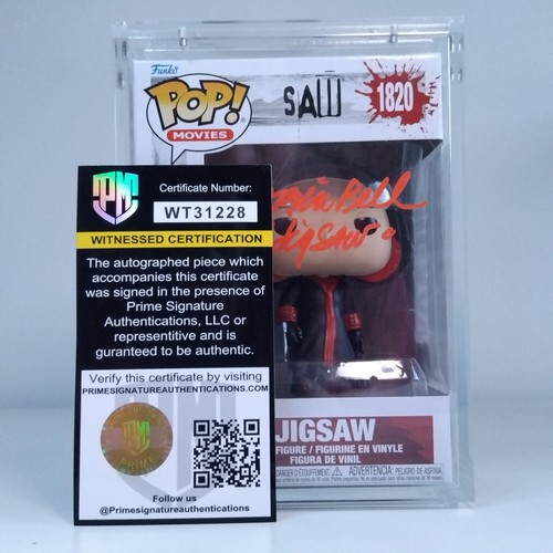 Funko pop autogramm signed saw - funko,