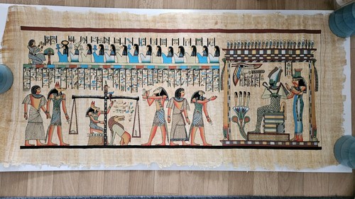 ägyptische malerei papyrus - Ägyptische,