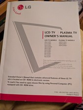 LG Plasma TV und LCD TV Bedienungsanleitung  Z.V 42PC1RV- 42PC3RV - 42PC3RA