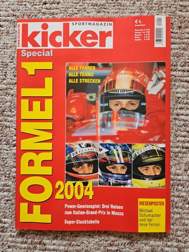 Kicker sonderheft formel - formel, 1