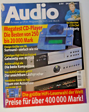 AUDIO 8/97, AVALON MONITOR,ACCUPHASE C 265,P 450,MYRAD MI 120,MC 100,JBL ESC 550