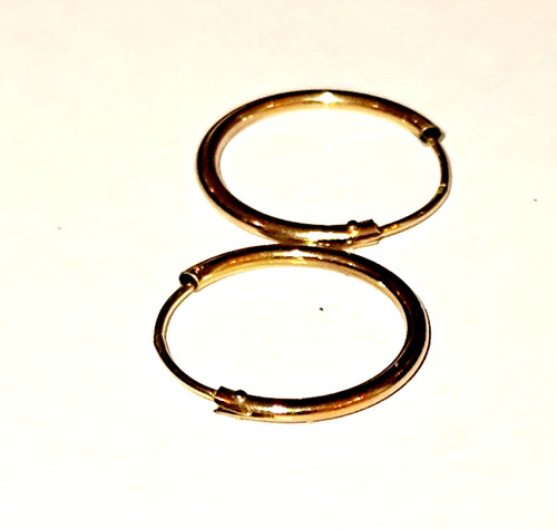 Creolen gold 14 k - ,