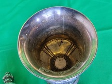 Ulanenpokal Silberpokal der Garnison Pegau gestempelt 1871 TE/1062