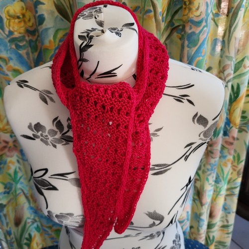 Handgestrickter schal - schal, –
