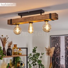 Vintage Holz/Schwarz Flur