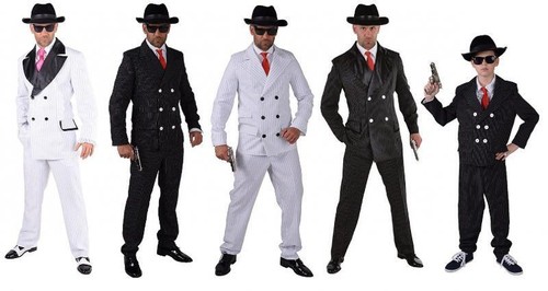 Gangster anzug kostüm mafia - gangster,