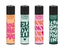 Clipper Feuerzeuge 4er Set - Self Love Club - 683