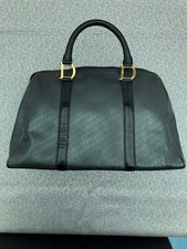 original Dior Tasche, anthrazitmetallic/schwarz