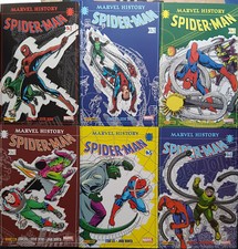 Marvel History Spider-Man Band 1-6 kpl. Panini, sehr guter Zustand
