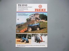 Iseki 1910 - iseki, ts