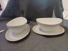 2 Saucieren Mit Goldrand Von