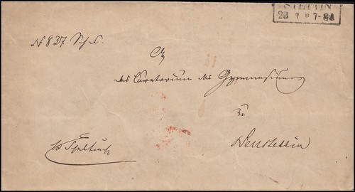 Preußen dienstbrief - preußen,