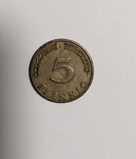 5 pfennig 1950 d