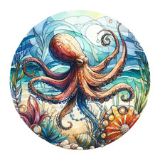 Wandtattoo aufkleber octopus - wandtattoo,
