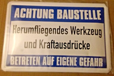 Blechschild 20x30 cm gewölbt