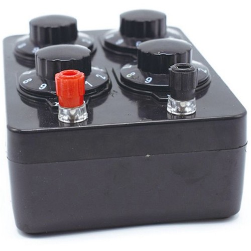 Decade resistor box - decade,