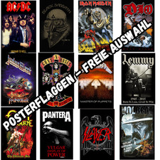 Rock & Metal Posterflaggen -