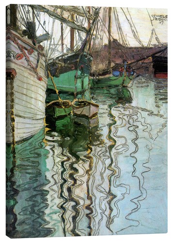 Leinwandbild der hafen - leinwandbild,
