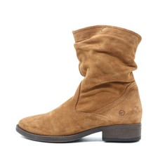 Tamaris Damen Stiefelette Wildleder Boots Braun Einstieg Stiefeletten EU 40