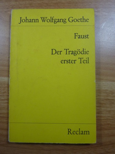 Faust der tragödie - der, erster