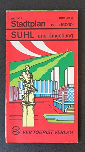 Stadtplan suhl und umgebung 1 - und,