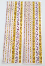 2 Stoff-Stickerbogen mit