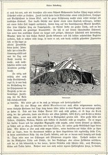 Arabische Wüste* Orient * Klassisches Beduinenzelt * Originalblatt von 1884